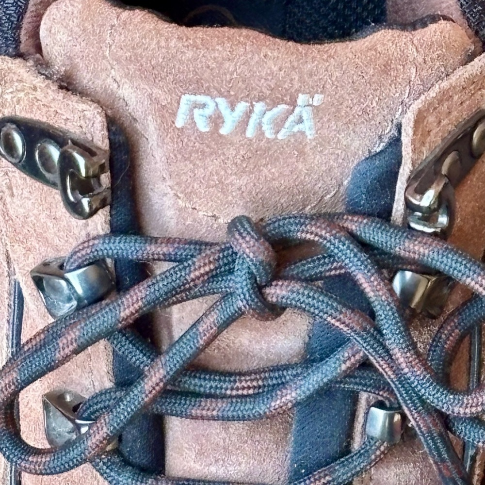 Ryka Women's Terrain Brown Suede Hiking Trail Training Boots  Sz 8.5M - Picture 3 of 7